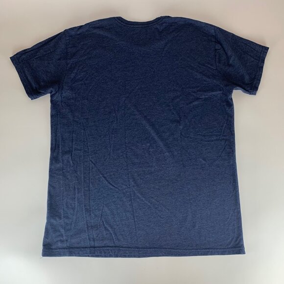 New York Rangers NHL Navy Blue Original Retro Brand Short Sleeve Shirt - Picture 5 of 5